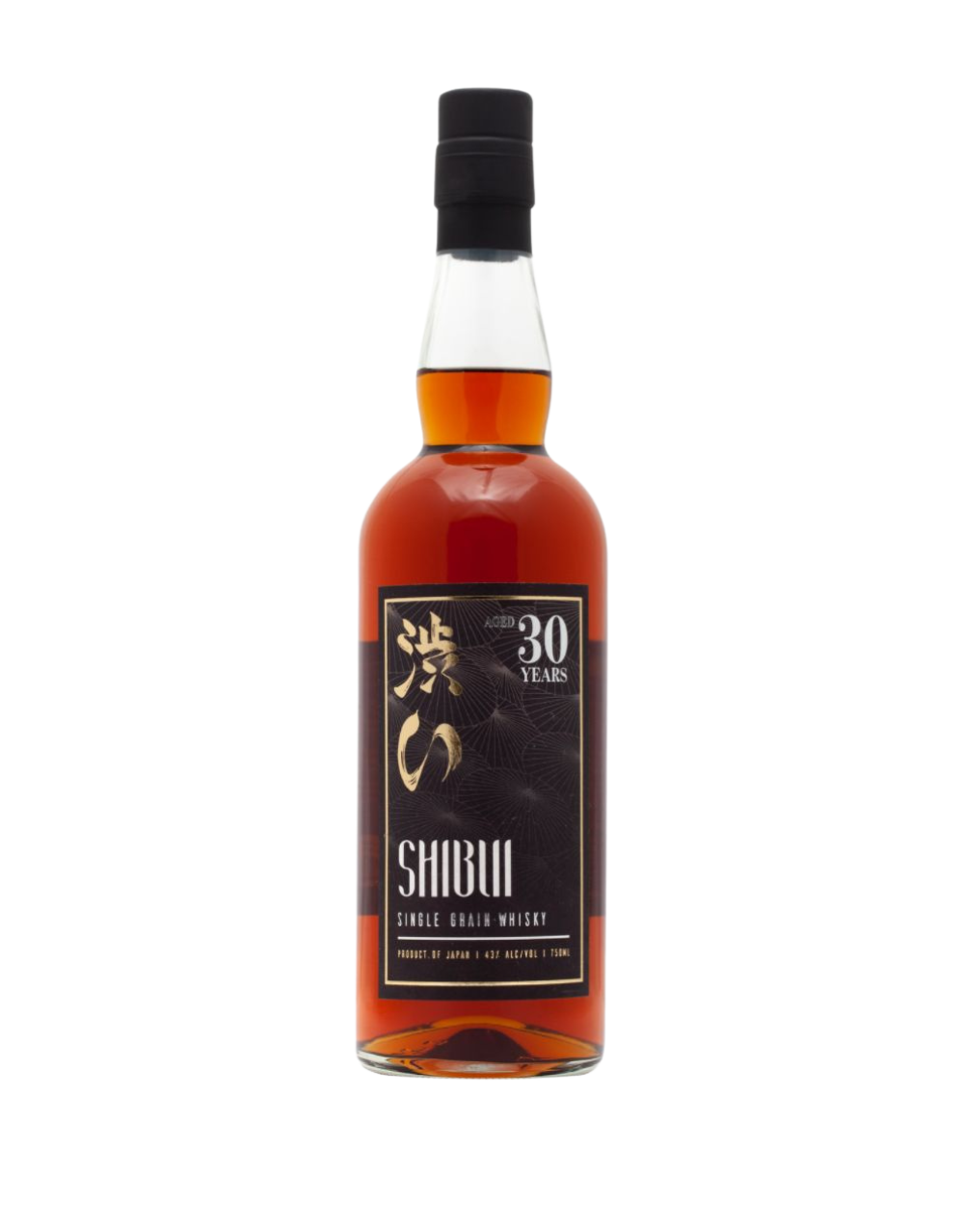 SHIBUI SINGLE GRAIN RARE CASK RESERVE 30 YEAR OLD 750 ML