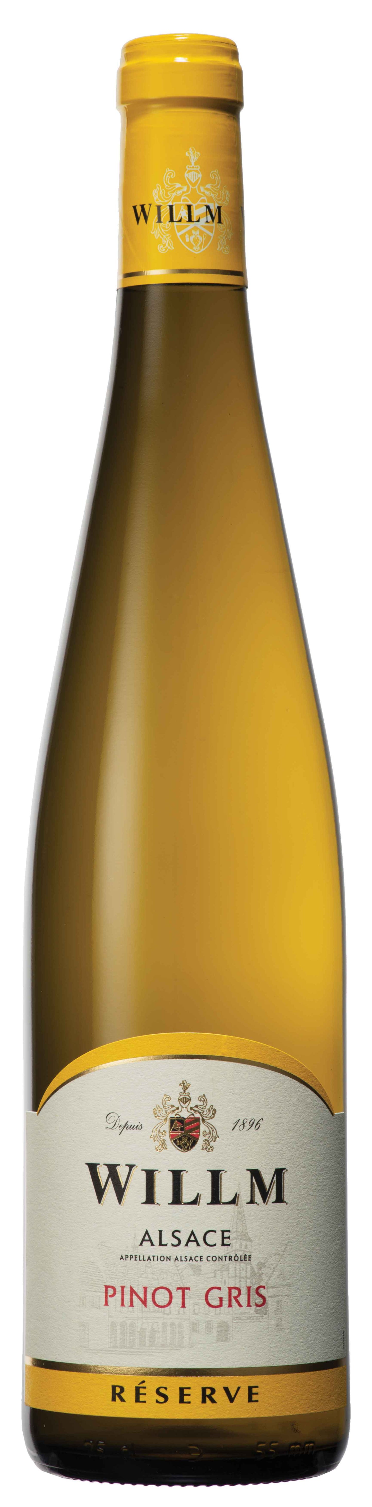 Willm Pinot Gris Reserve 2022 Front Bottle Shot