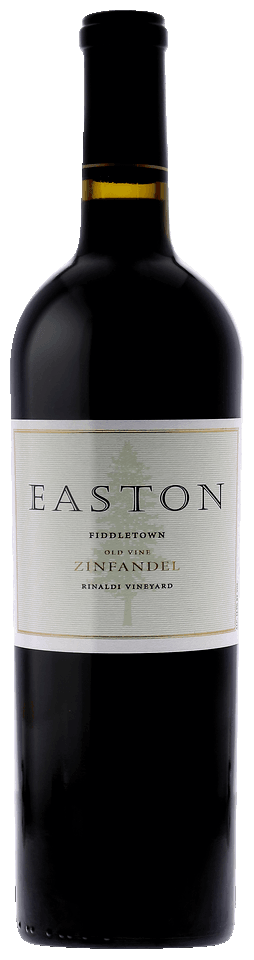 Easton Fiddletown Rinaldi Vineyard Old Vine Zinfandel 2016  Front Bottle Shot