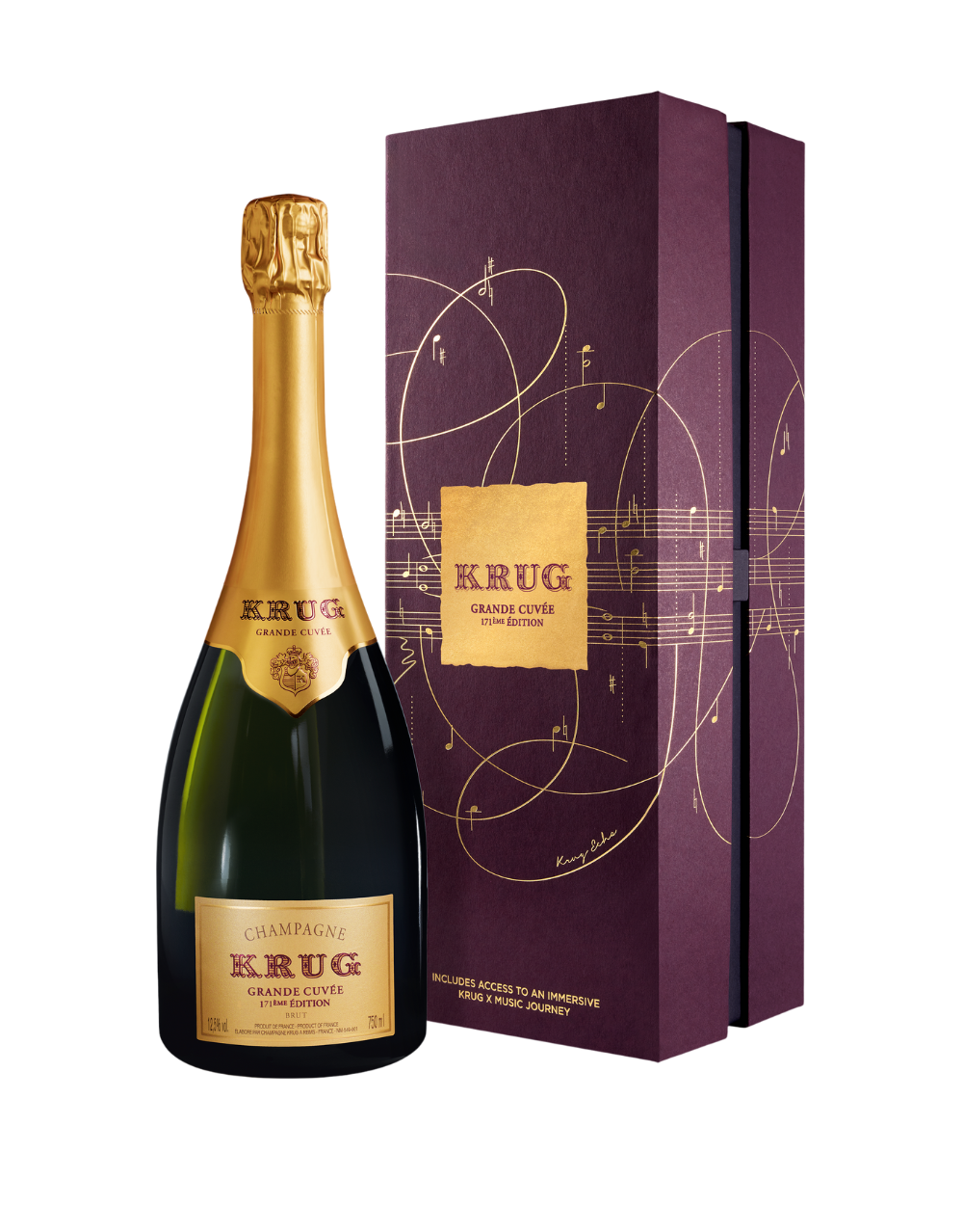 KRUG ECHOES LIMITED EDITION, KRUG GRANDE CUVÉE 171ST ÉDITION 750 ML