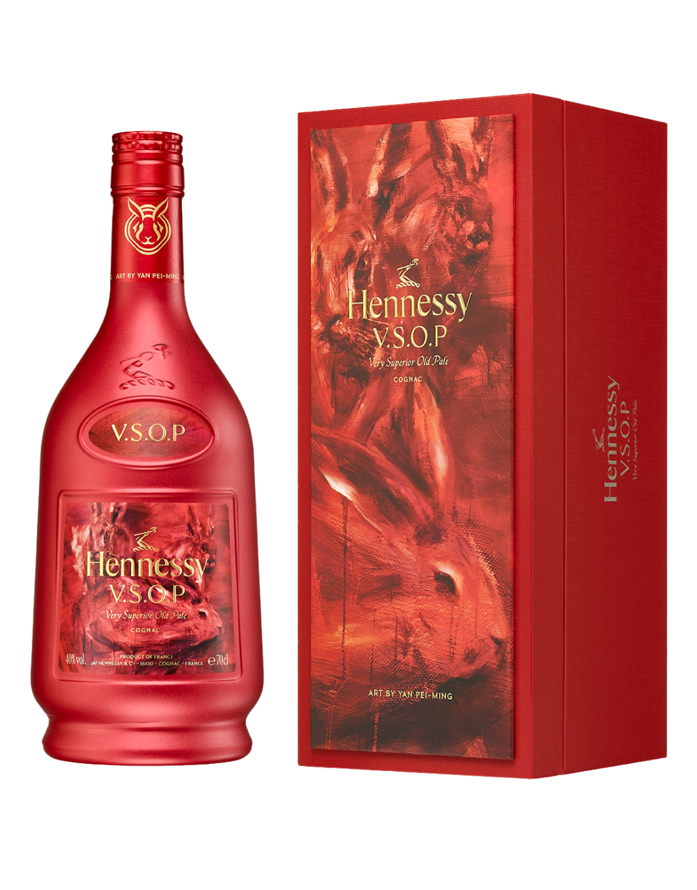 HENNESSY V.S.O.P 2023 LUNAR NEW YEAR LIMITED EDITION BOTTLE AND GIFT BOX 750 ML
