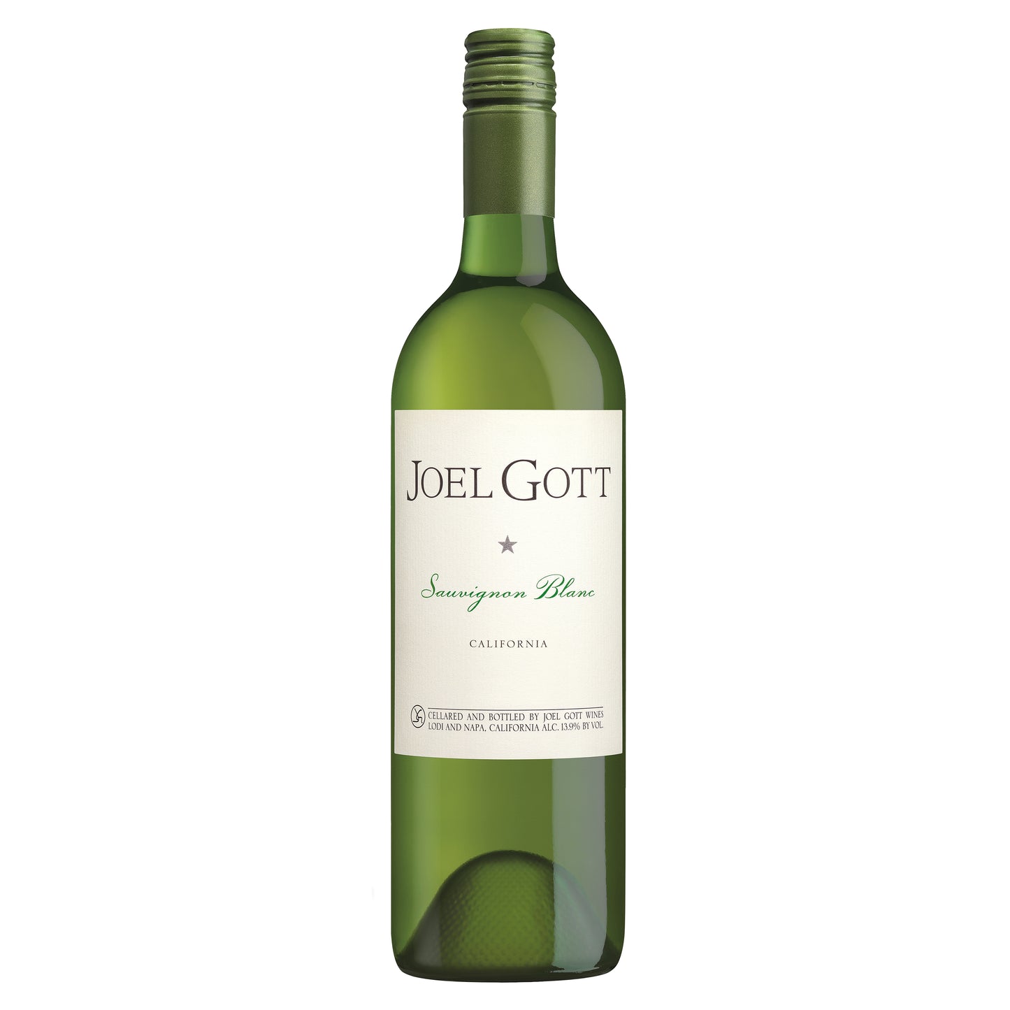Joel Gott Sauvignon Blanc 2023 Front Bottle Shot