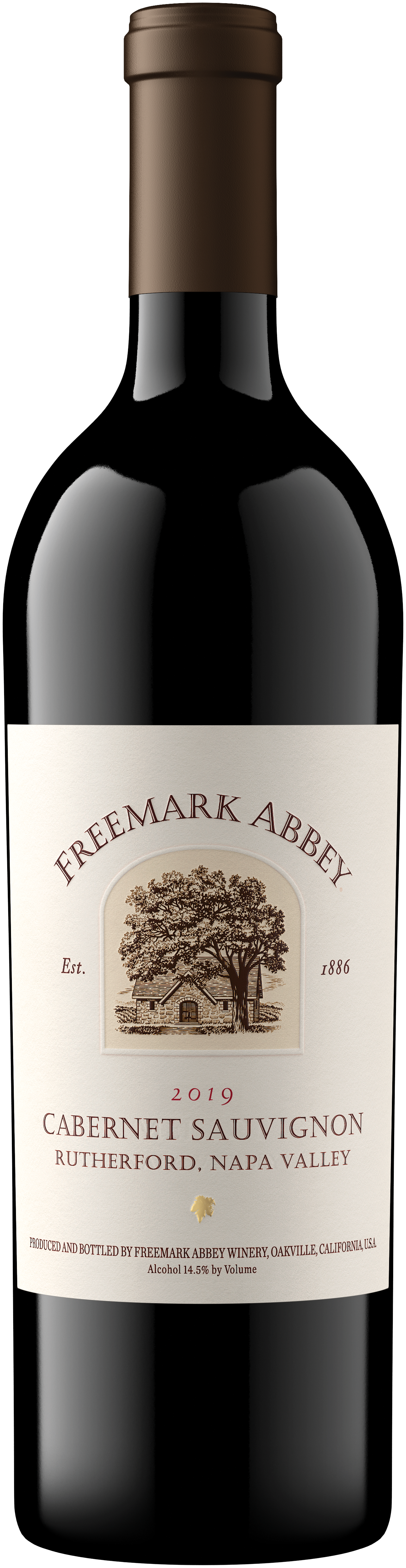 Freemark Abbey Rutherford Cabernet Sauvignon 2019 Front Bottle Shot