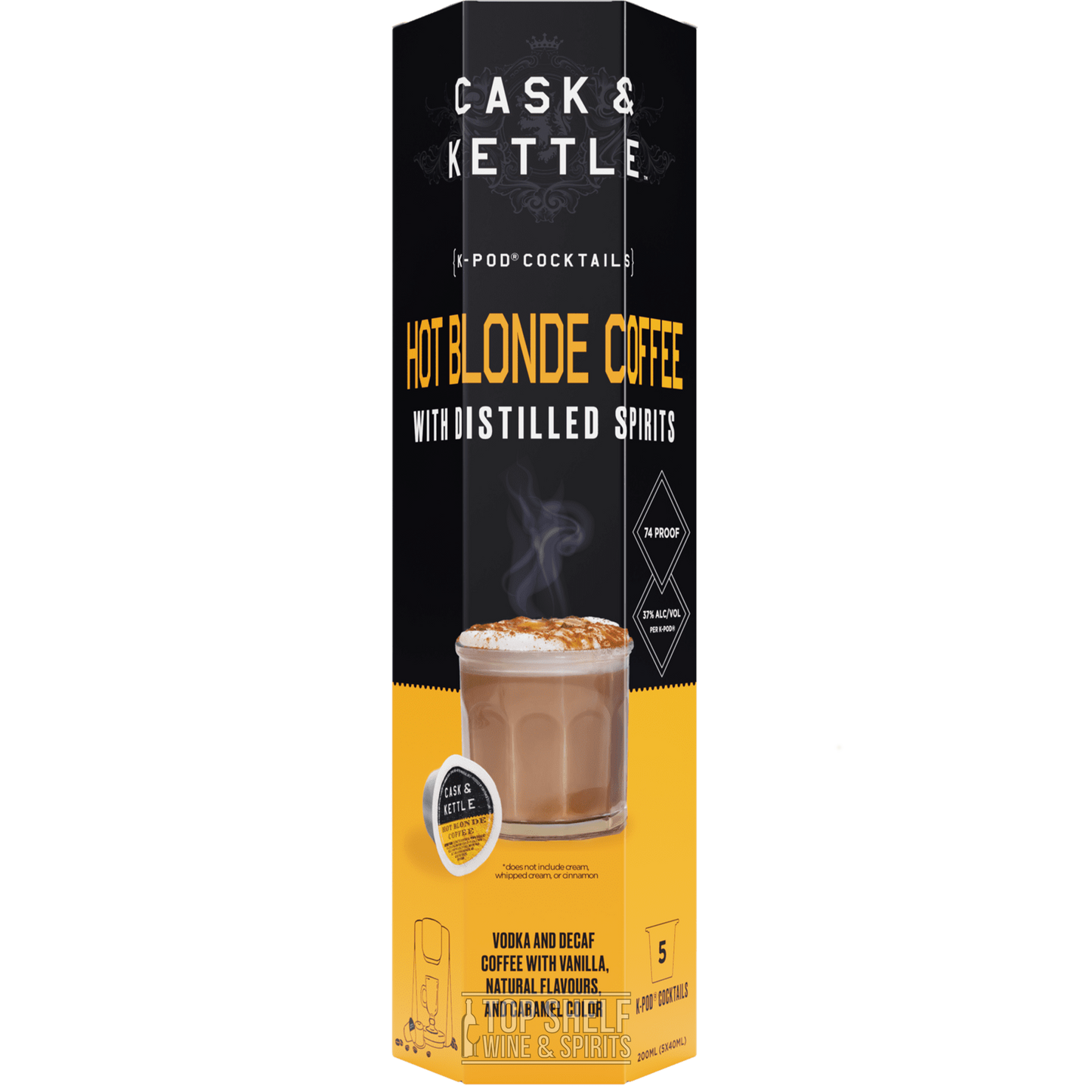 Cask & Kettle Hot Blonde Coffee