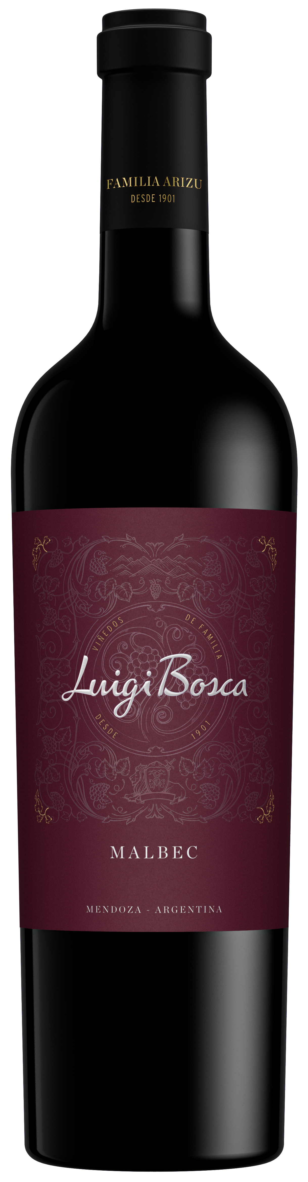 Luigi Bosca Malbec 2023 Front Bottle Shot