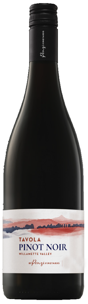 Ponzi Tavola Pinot Noir 2022  Front Bottle Shot