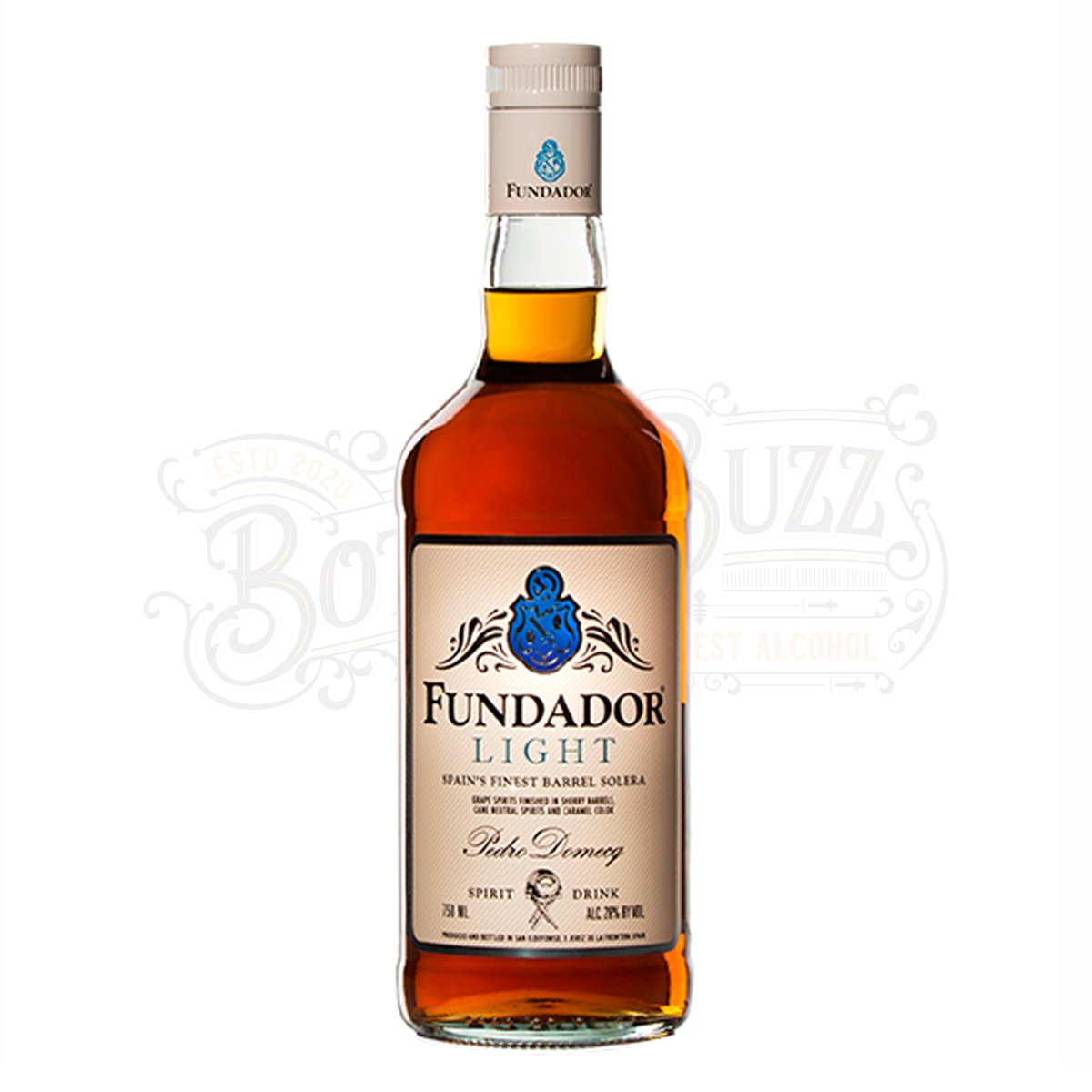 Fundador Brandy De Jerez Light