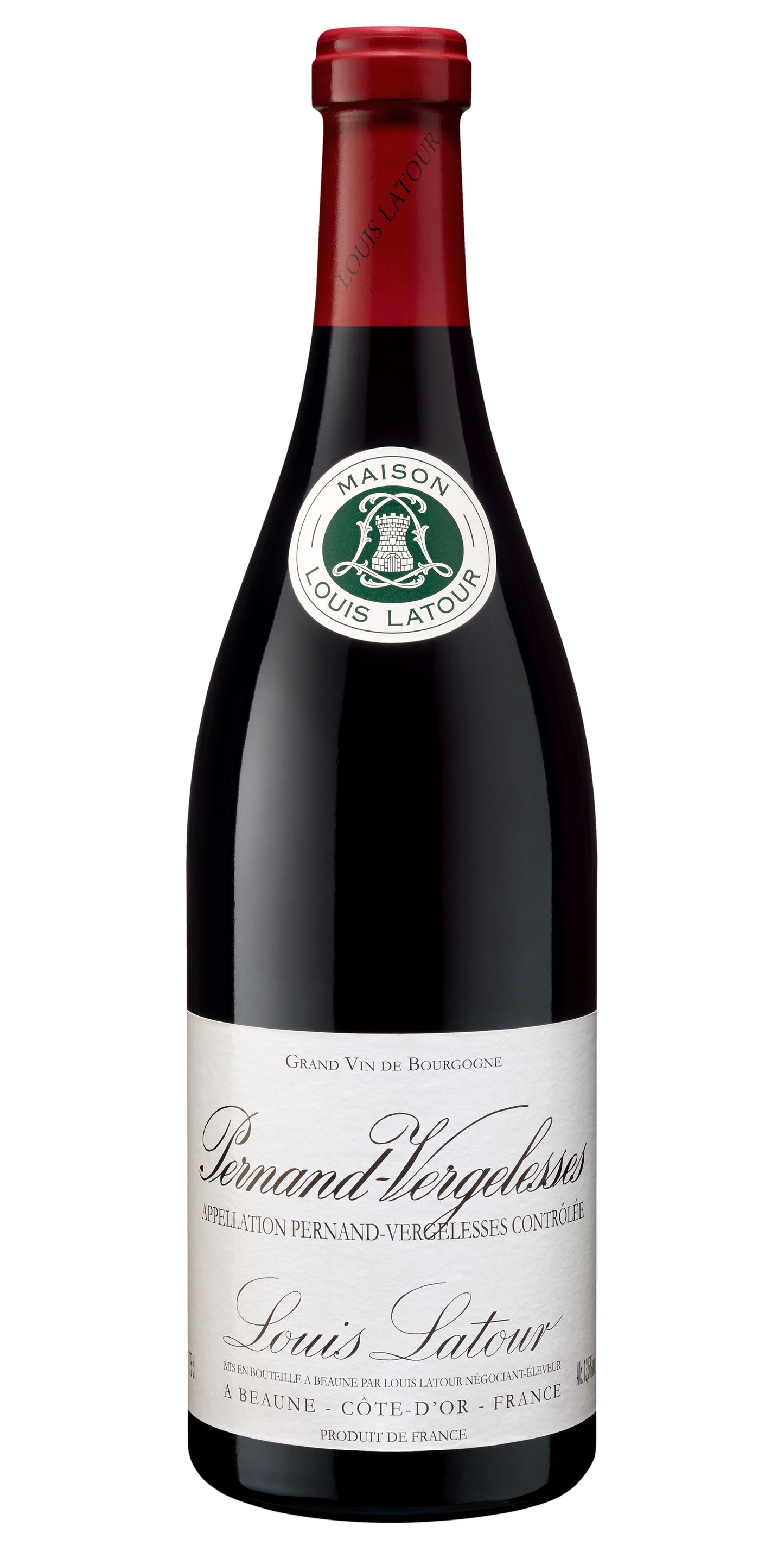Louis Latour Pernand-Vergelesses Premier Cru 2022 Front Bottle Shot