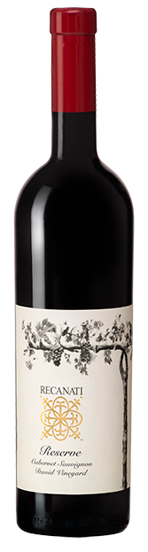 Recanati David Vineyard Reserve Cabernet Sauvignon (OU Kosher) 2017 Front Bottle Shot