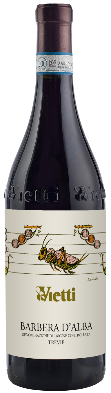 Vietti Barbera d'Alba Trevie 2022 Front Bottle Shot