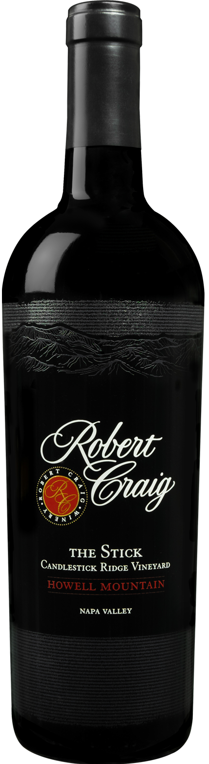 Robert Craig Cellars The Stick Howell Mountain Red Blend 2019 Front Bottle Shot