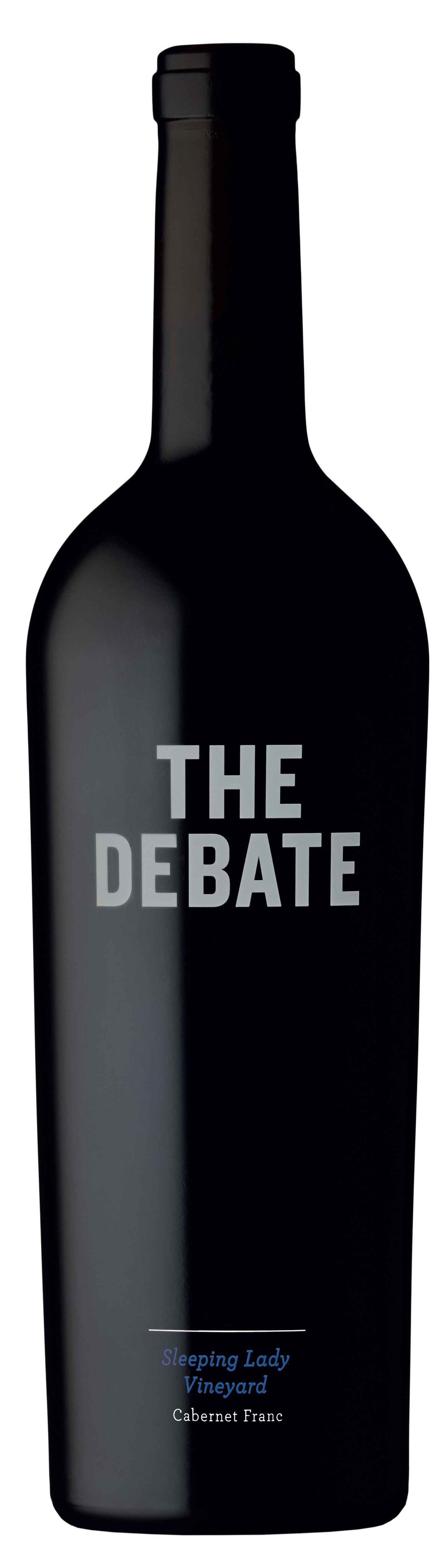 The Debate Sleeping Lady Vineyard Cabernet Franc 2018 Front Bottle Shot