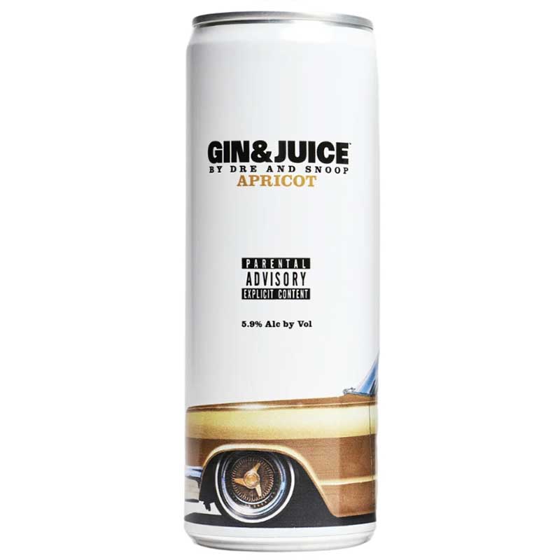 Gin & Juice Apricot 4/355 by Dr. Dre & Snoop Dogg