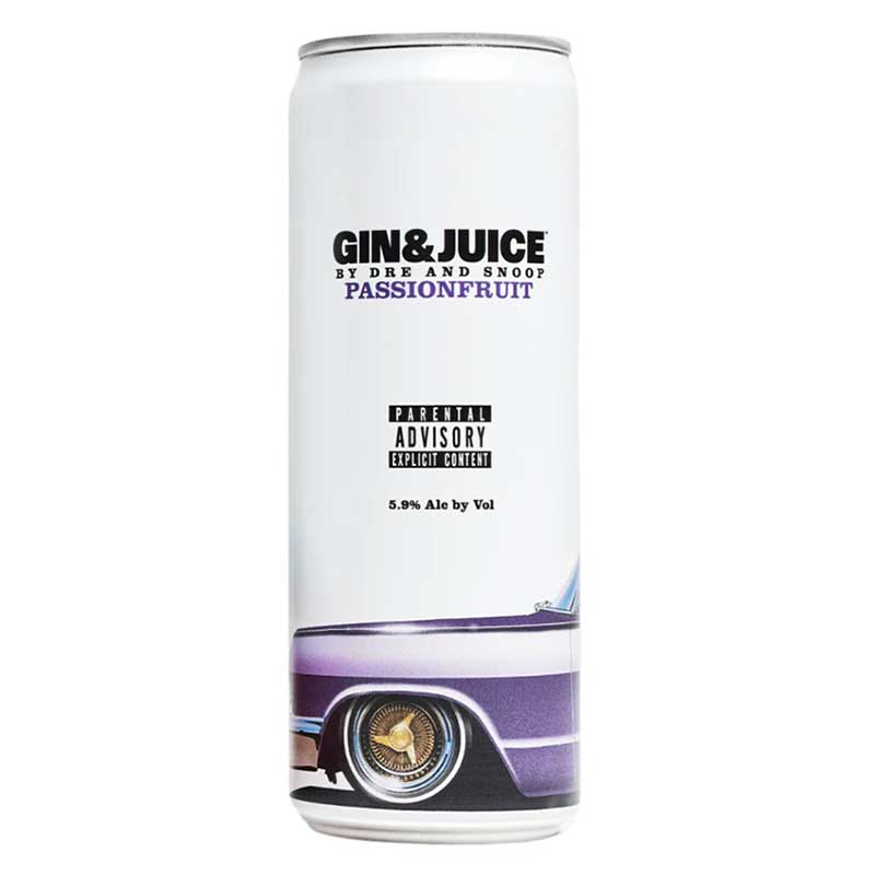 Gin & Juice Passion Fruit 4/355 by Dr. Dre & Snoop Dogg