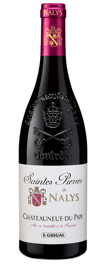 Chateau de Nalys Saintes Pierres de Nalys Chateauneuf-du-Pape 2020 Front Bottle Shot