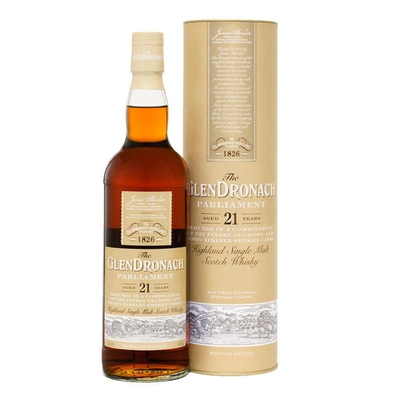 Glendronach 21 Year Parliament Single Malt Scotch Whisky 750ml