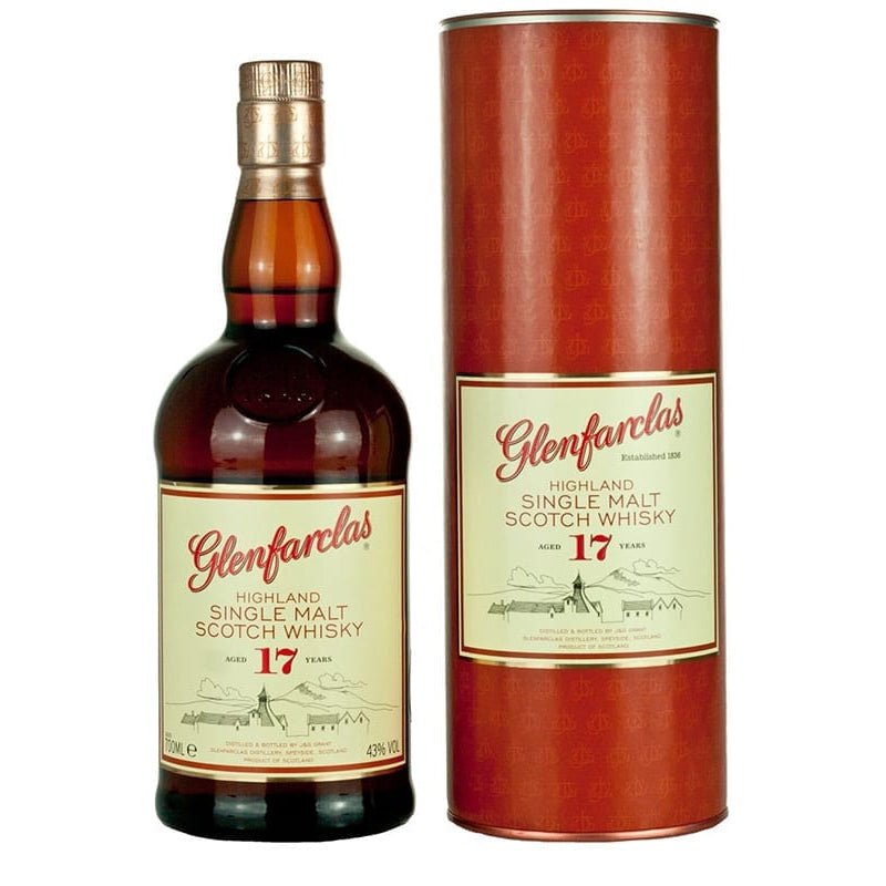 Glenfarclas Highland Single Malt Scotch Whiskey 17 Year 750ml