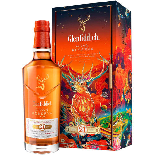 2022 Glenfiddich Gran Reserva 21 Year Old Chinese New Year 2022 Single Malt Scotch Whisky