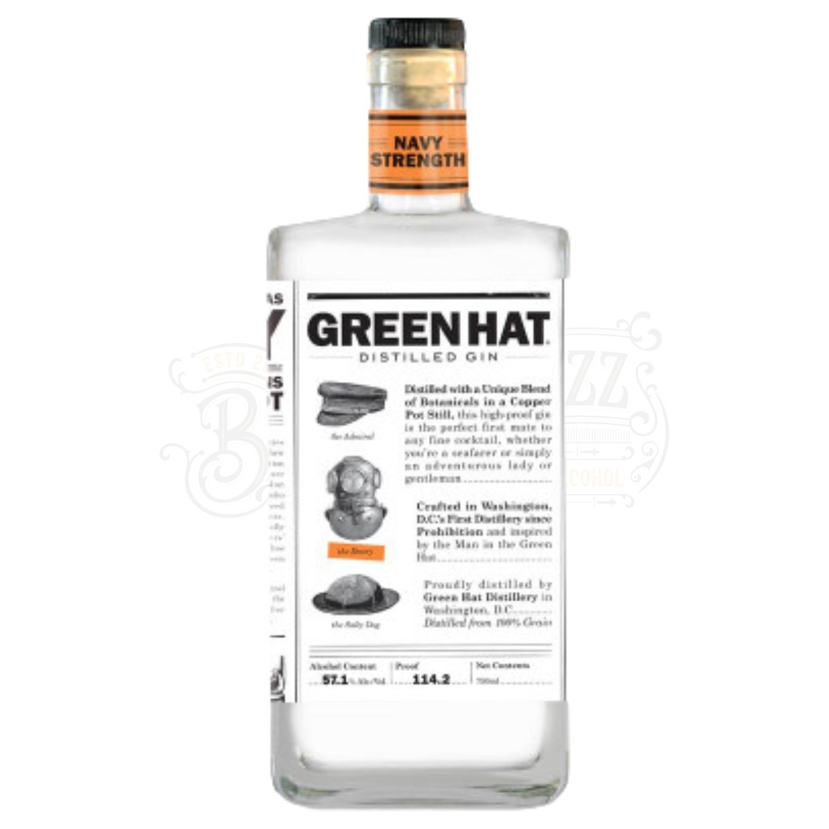 Green Hat Navy Strength Gin