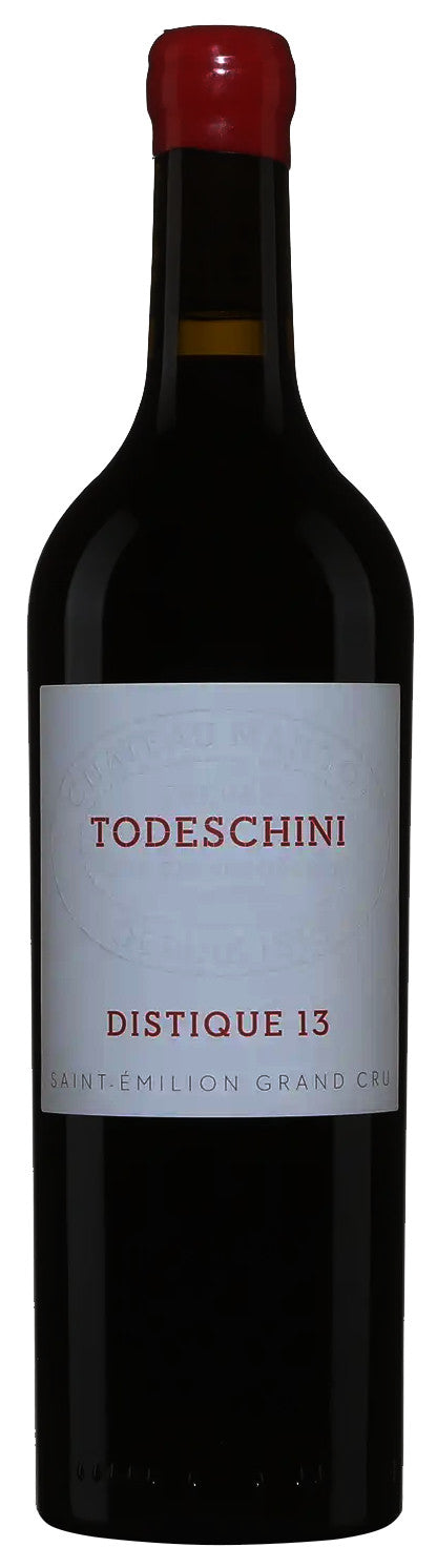 Chateau Mangot Todeschini Distique 13 2020 Front Bottle Shot