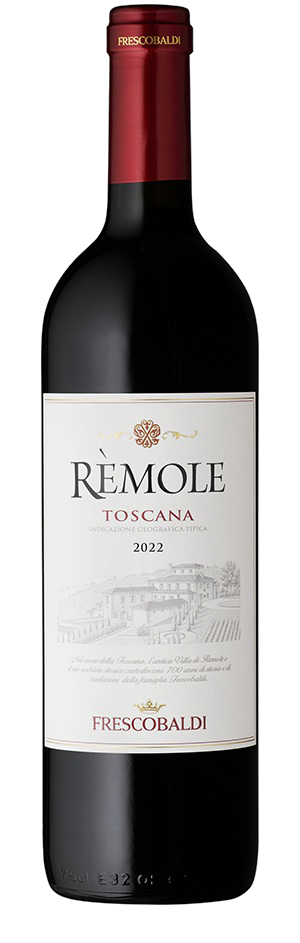 Frescobaldi Remole Toscana Rosso 2022 Front Bottle Shot