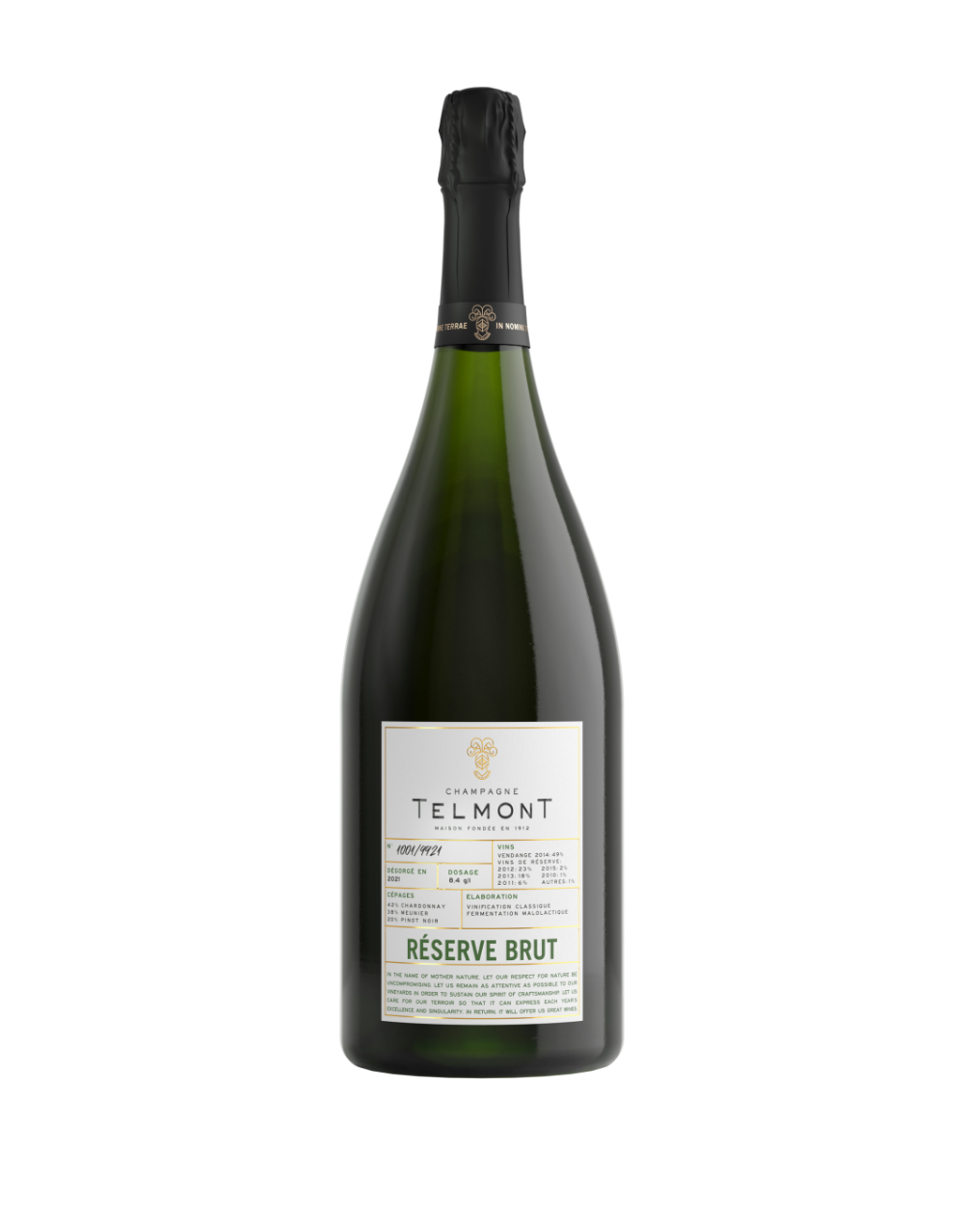 TELMONT CHAMPAGNE RÉSERVE BRUT