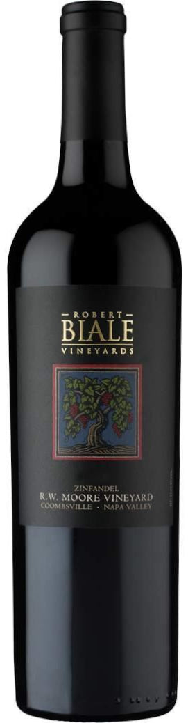 Robert Biale Vineyards R.W. Moore Vineyard Zinfandel 2022  Front Bottle Shot