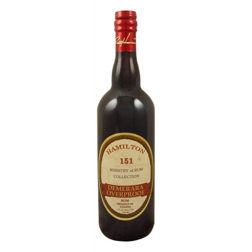 Hamilton 151 Demerara Overproof Rum