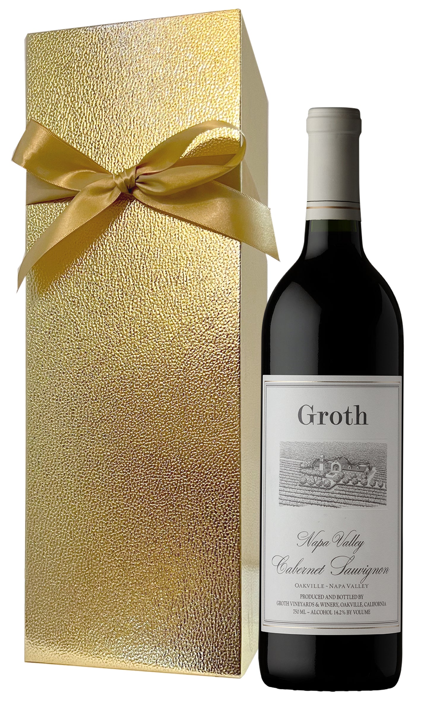 Groth Cabernet Sauvignon with Gold Gift Box