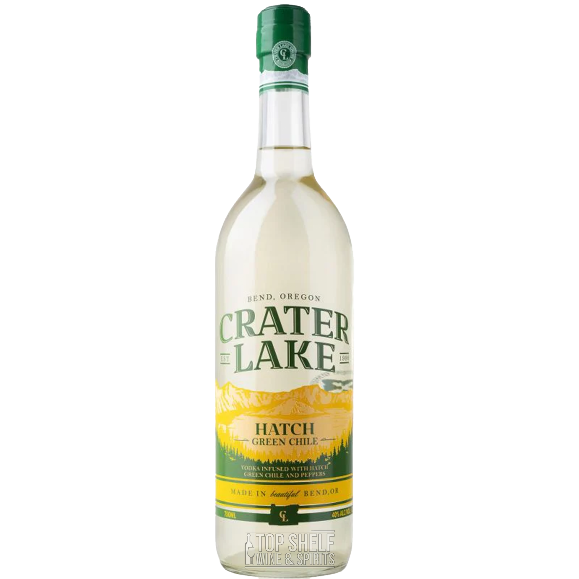 Crater Lake Hatch Green Chile Vodka