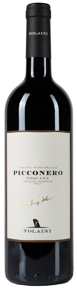 Tolaini Picconero Tenuta Montebello 2018 Front Bottle Shot
