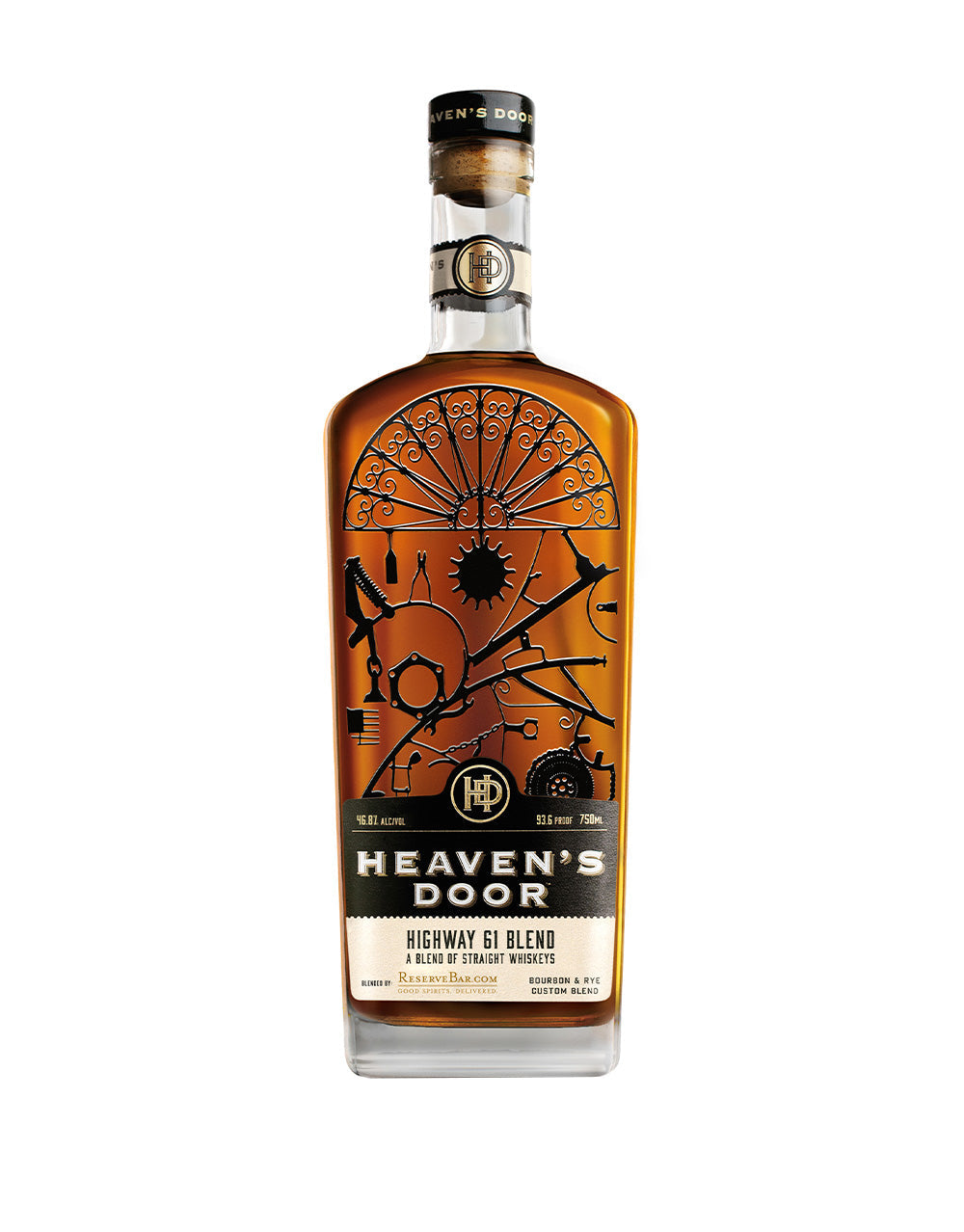 HEAVEN'S DOOR HIGHWAY 61 CUSTOM WHISKEY BLEND 750 ML