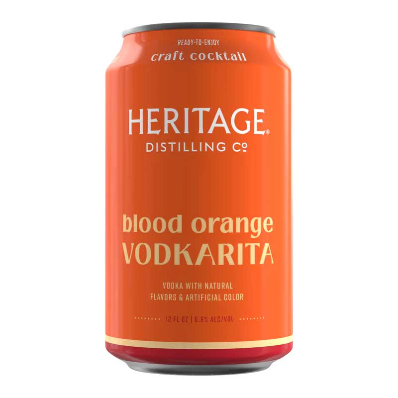Heritage Distilling Blood Orange Vodkarita 4/12oz