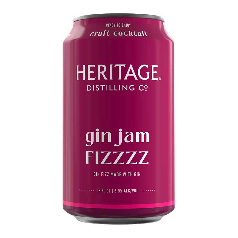 Heritage Distilling Gin Jam Fizzzz 4/12oz