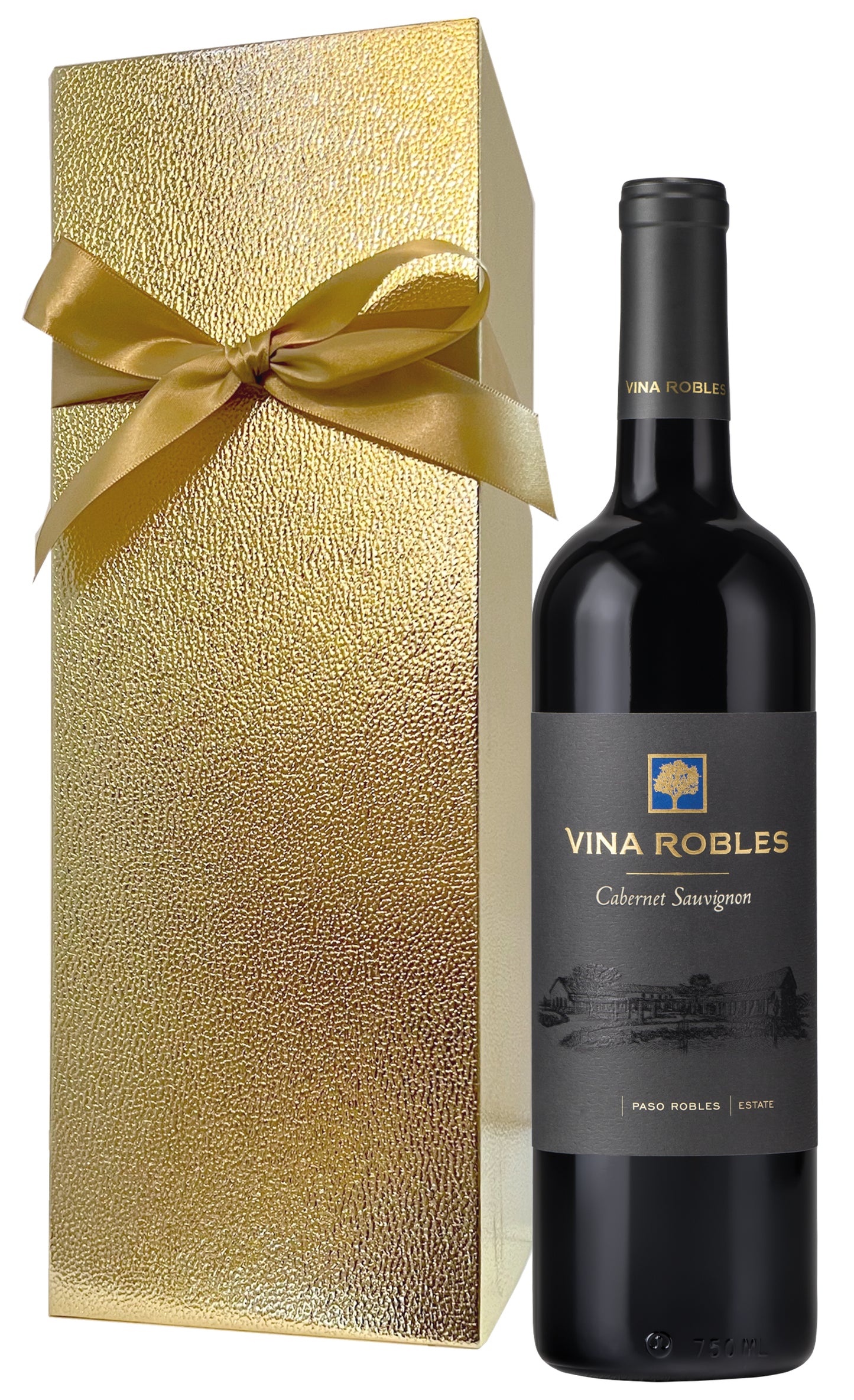 Vina Robles Estate Cabernet Sauvignon with Gold Gift Box