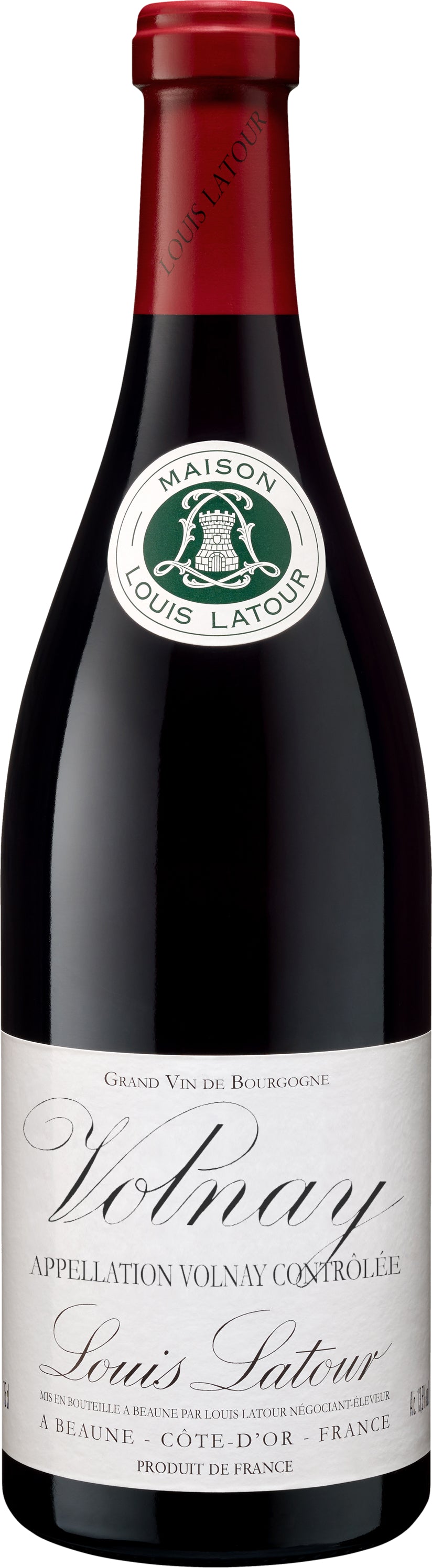 Louis Latour Volnay 2022  Front Bottle Shot
