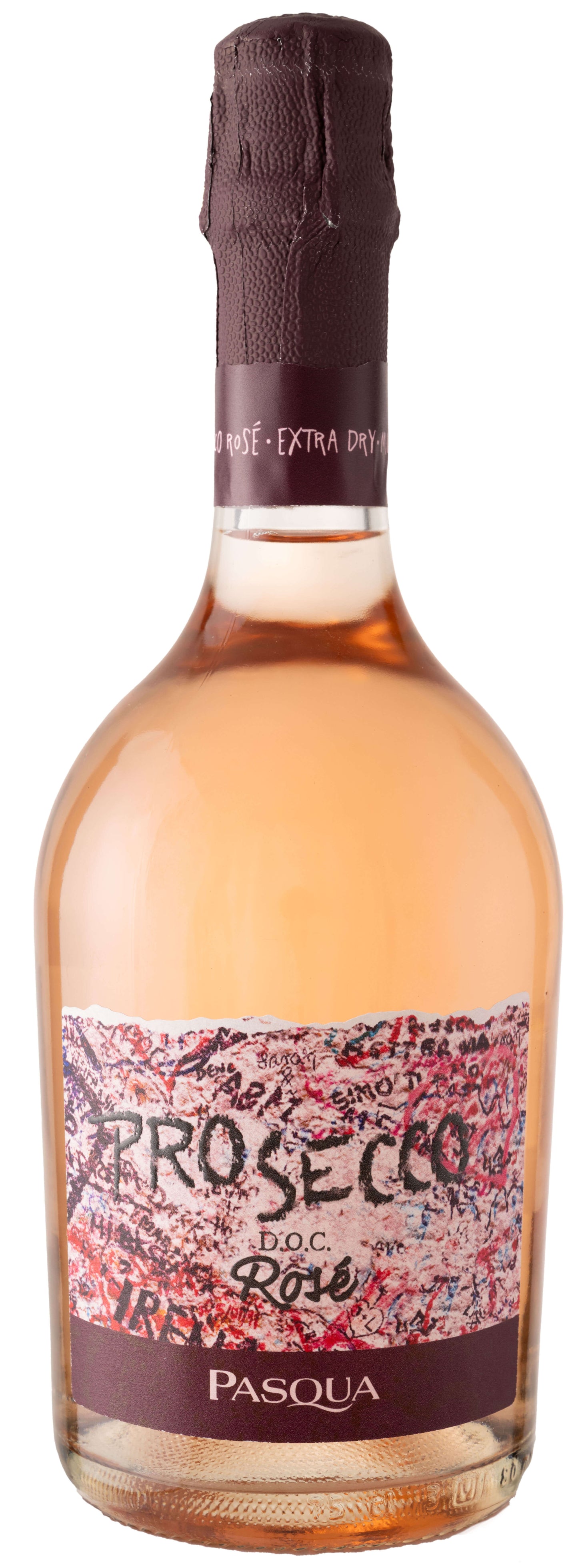 Pasqua Romeo and Juliet Rose Prosecco 2023 Front Bottle Shot