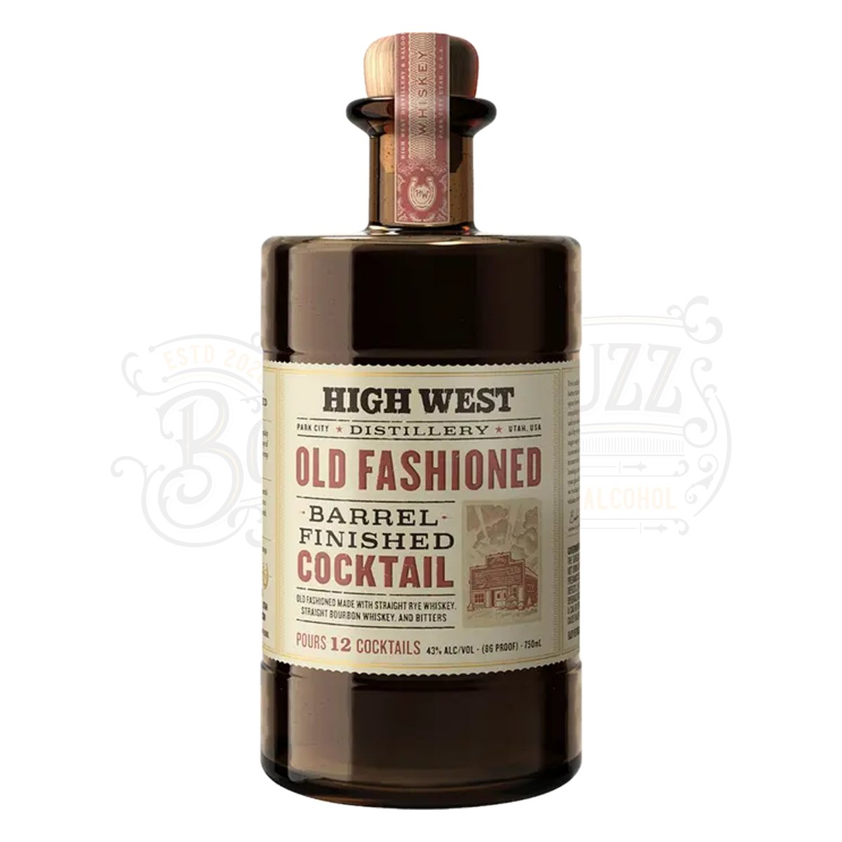 High West Old Fashioned Barrel Finished Cocktail