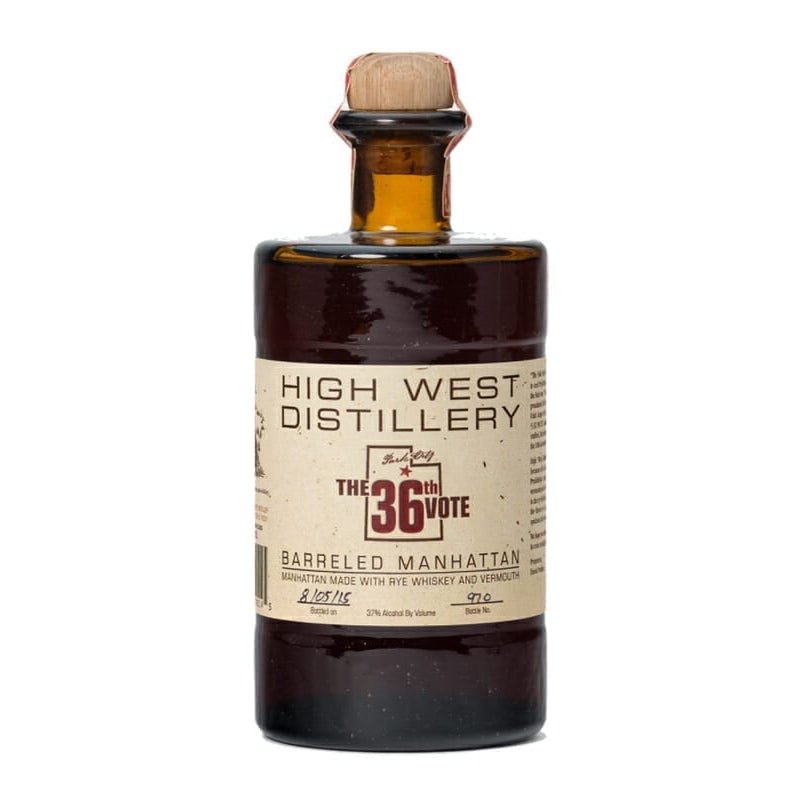 High West The 36th Vote Barreled Manhattan Whiskey