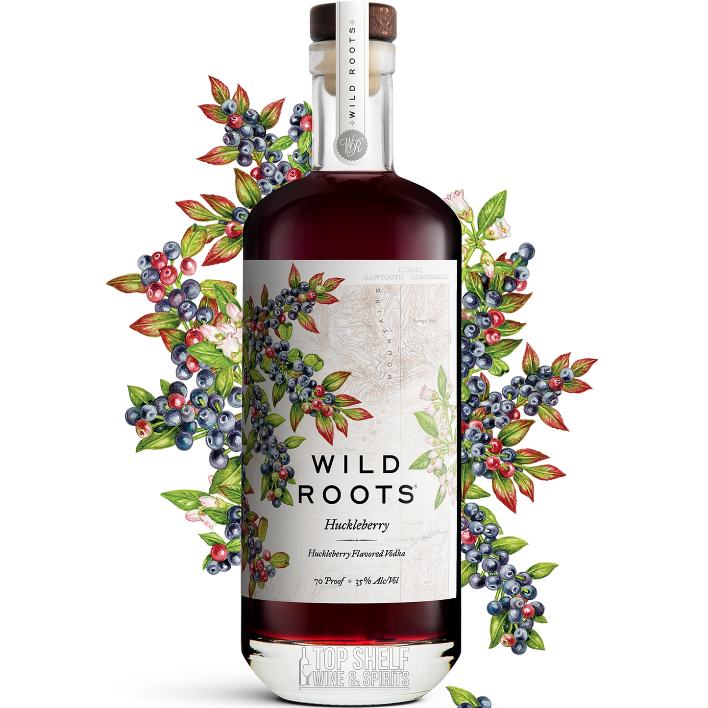 Wild Roots Huckleberry Vodka