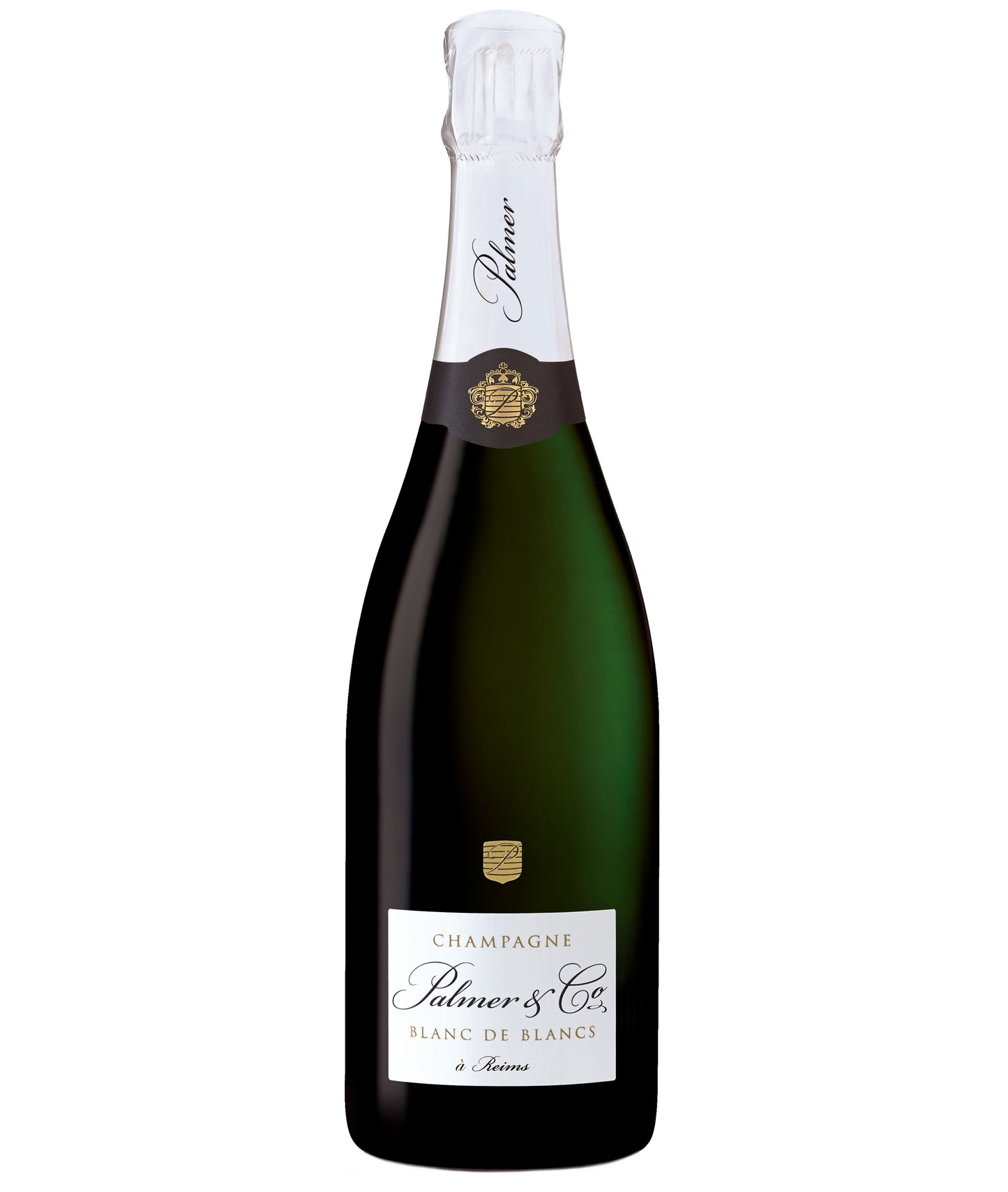 Champagne Palmer Blanc de Blancs Front Bottle Shot