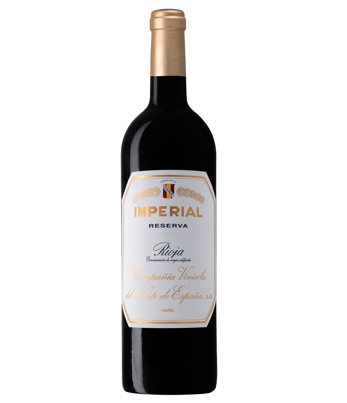 Cune Imperial Reserva Rioja 2019 Front Bottle Shot