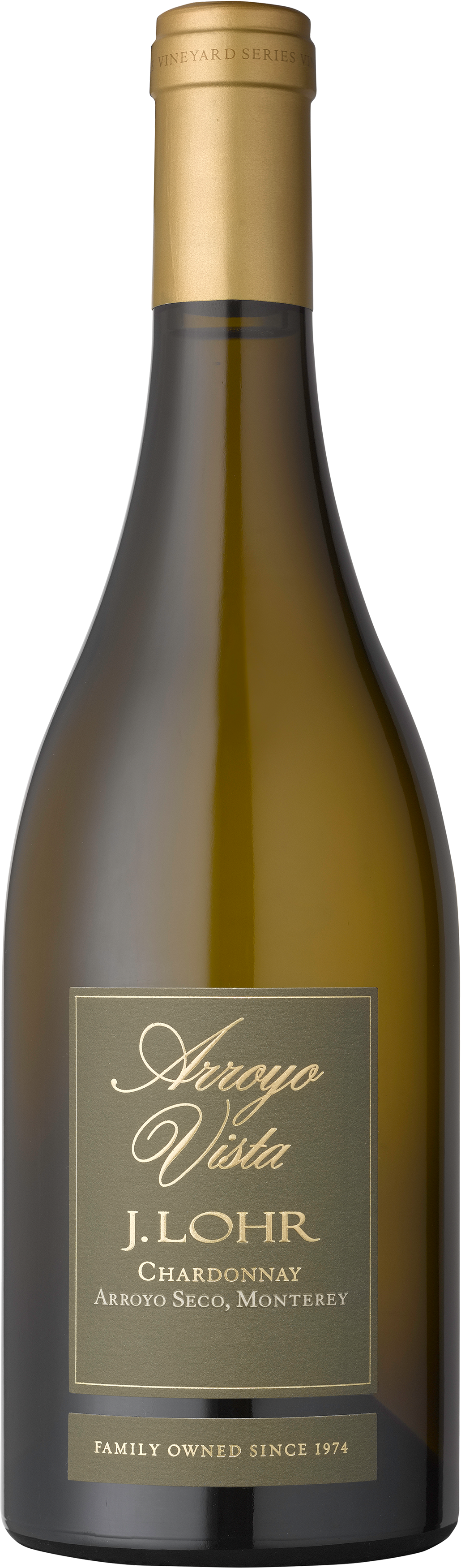 J. Lohr Arroyo Vista Chardonnay 2023 Front Bottle Shot