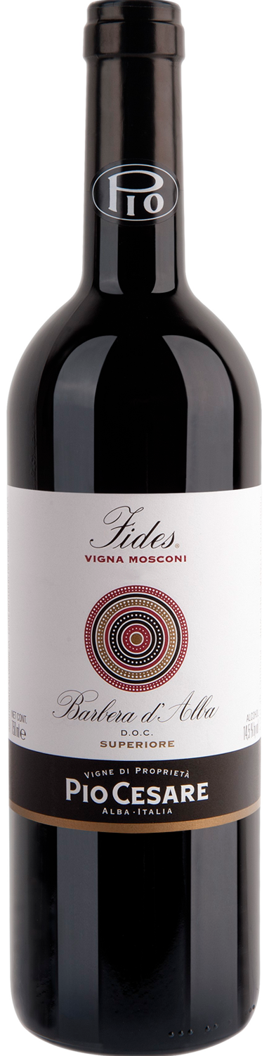 Pio Cesare Fides Barbera d'Alba 2021 Front Bottle Shot