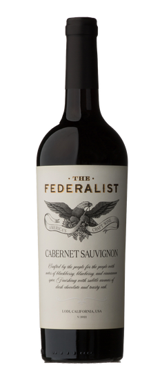 The Federalist Lodi Cabernet Sauvignon 2022 Front Bottle Shot