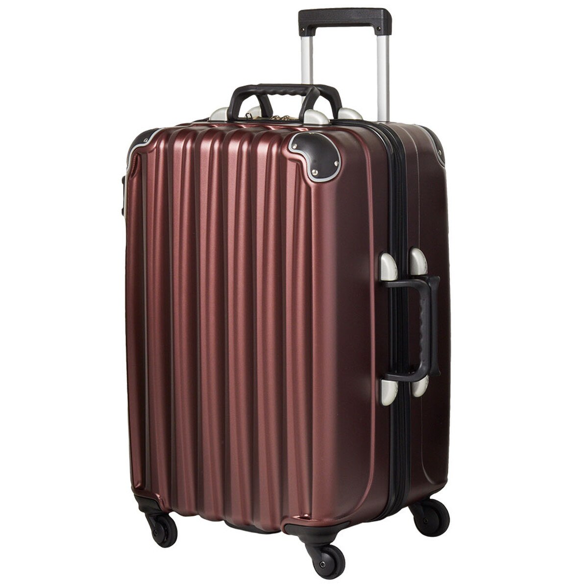 VinGardeValise 12-Bottle Burgundy Wine Travel Suitcase