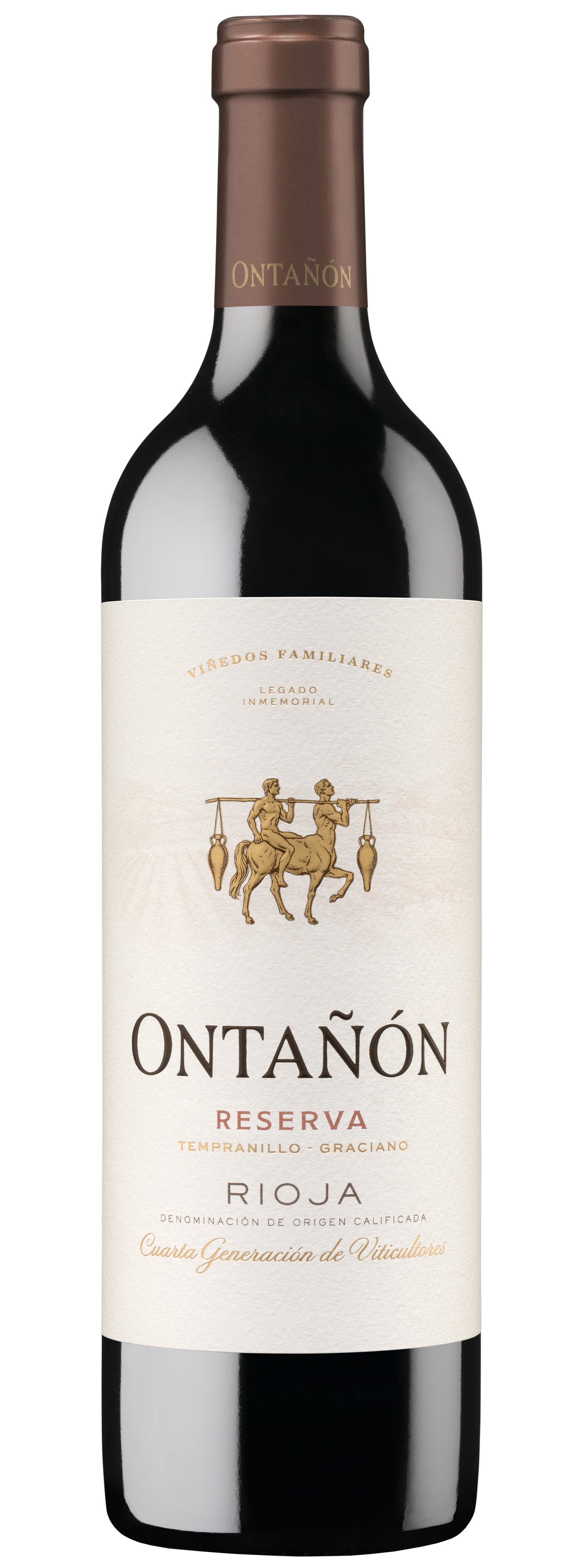 Bodegas Ontanon Reserva 2015  Front Bottle Shot
