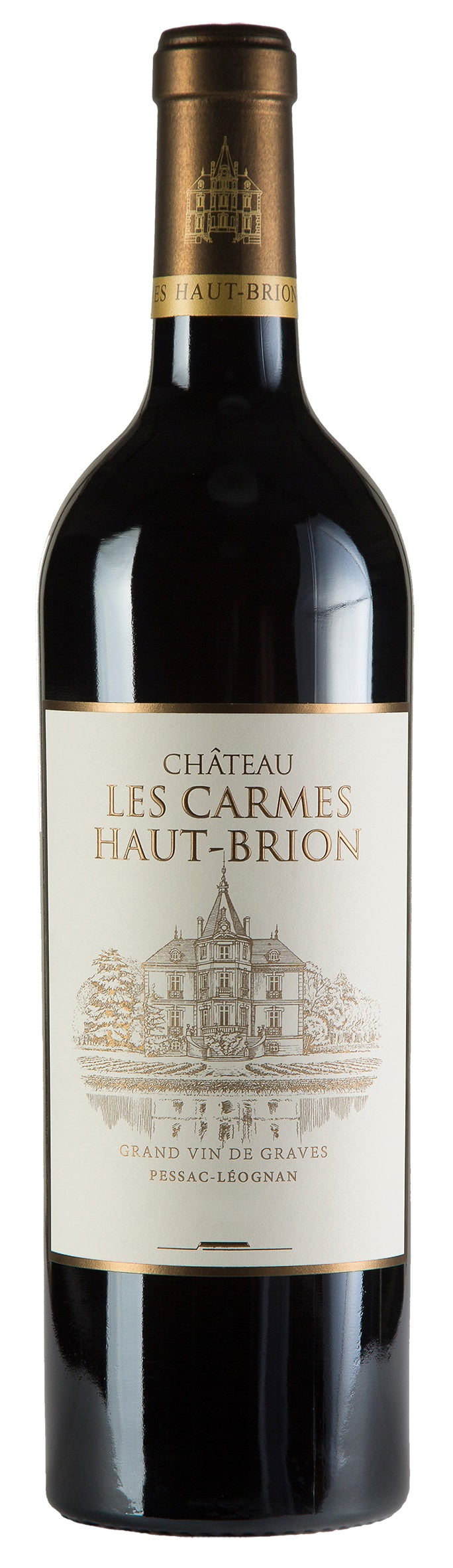 Chateau Les Carmes Haut-Brion 2015 Front Bottle Shot