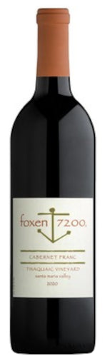 Foxen 7200 Tinaquaic Vineyard Cabernet Franc 2021  Front Bottle Shot