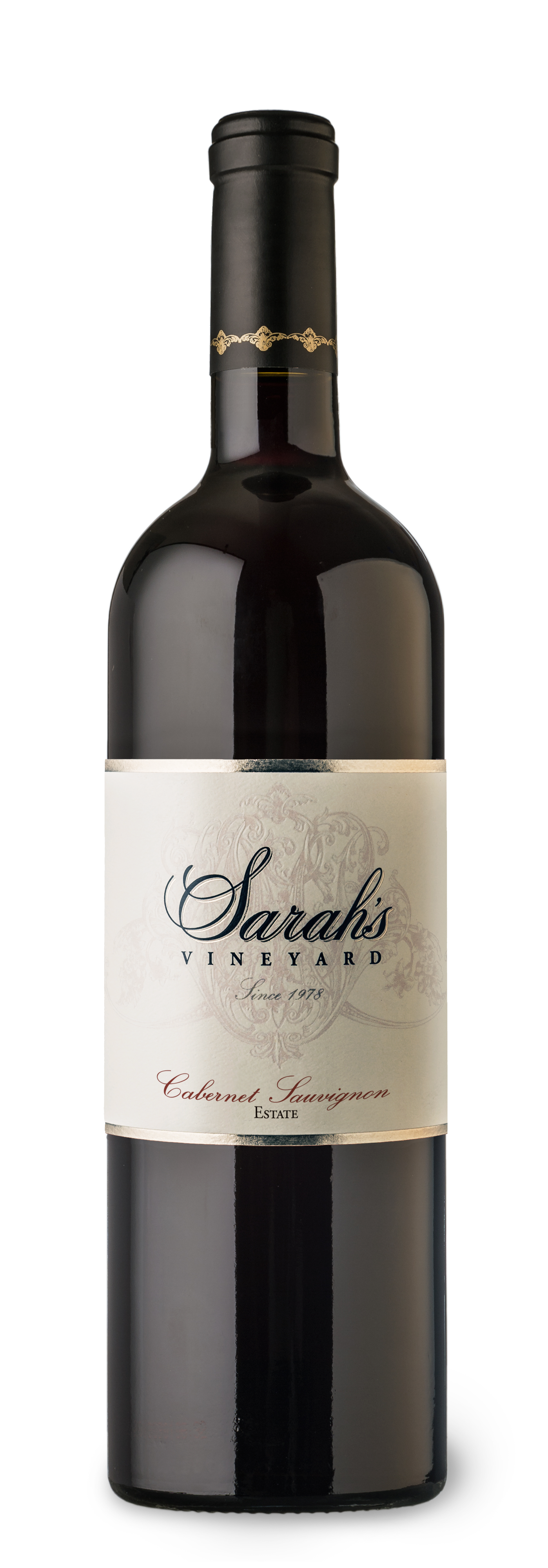 Sarah's Vineyard Estate Cabernet Sauvignon 2019 Front Bottle Shot
